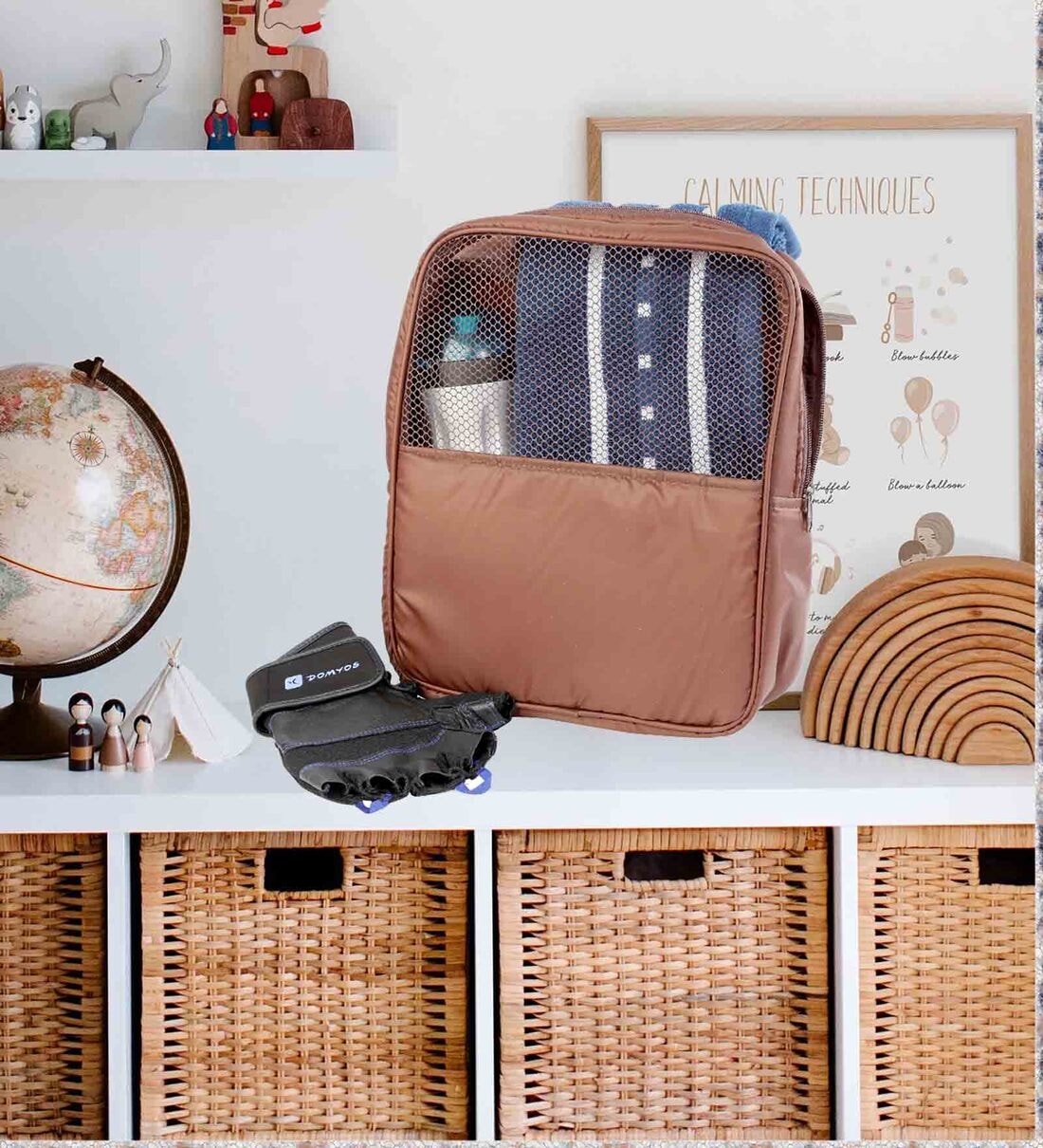 Brown Polyester Multipurpose Travel Organiser, By My gift booth