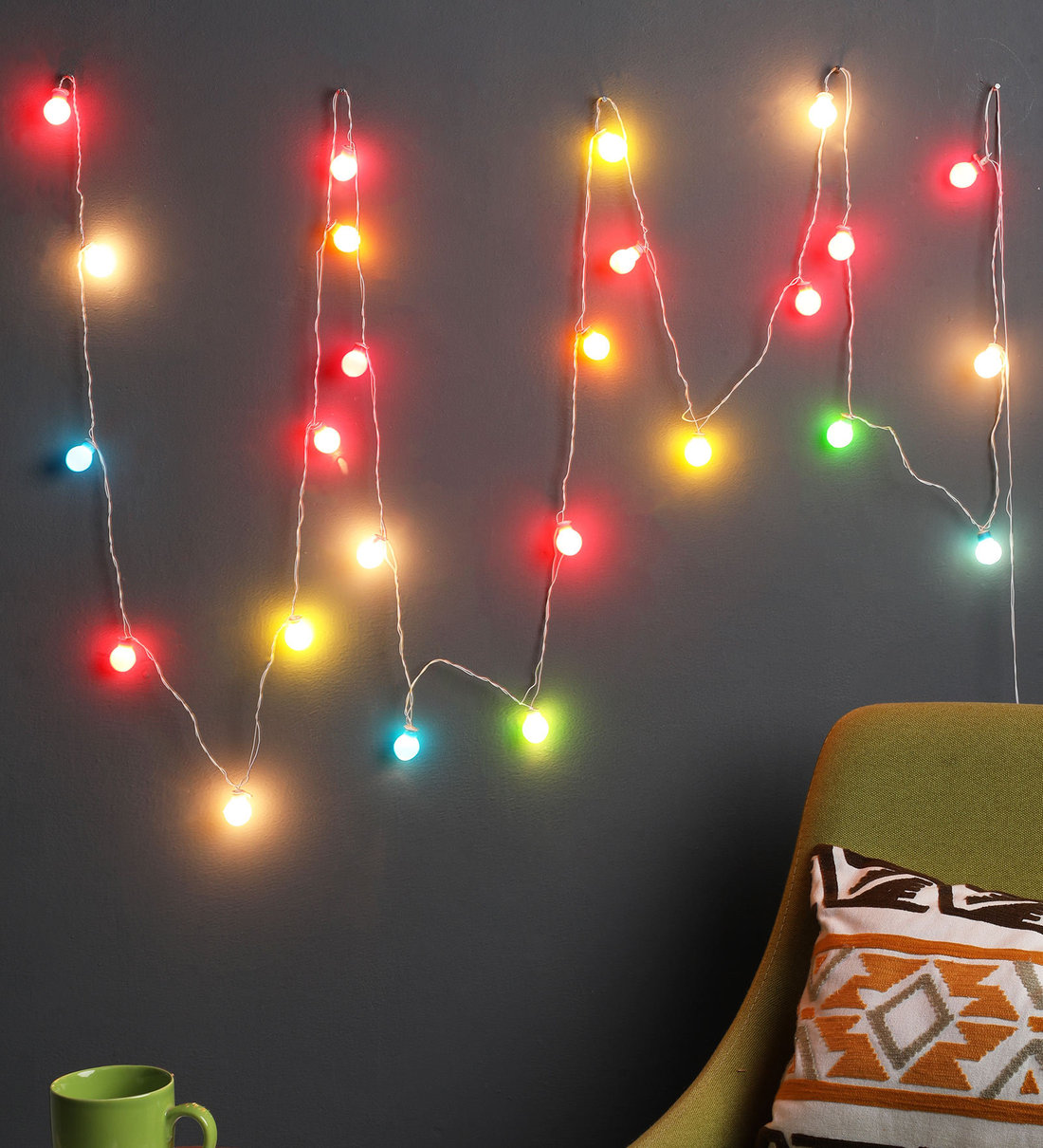 Verde Multicolour 1.5 Meter LED String Light, By Tu Casa
