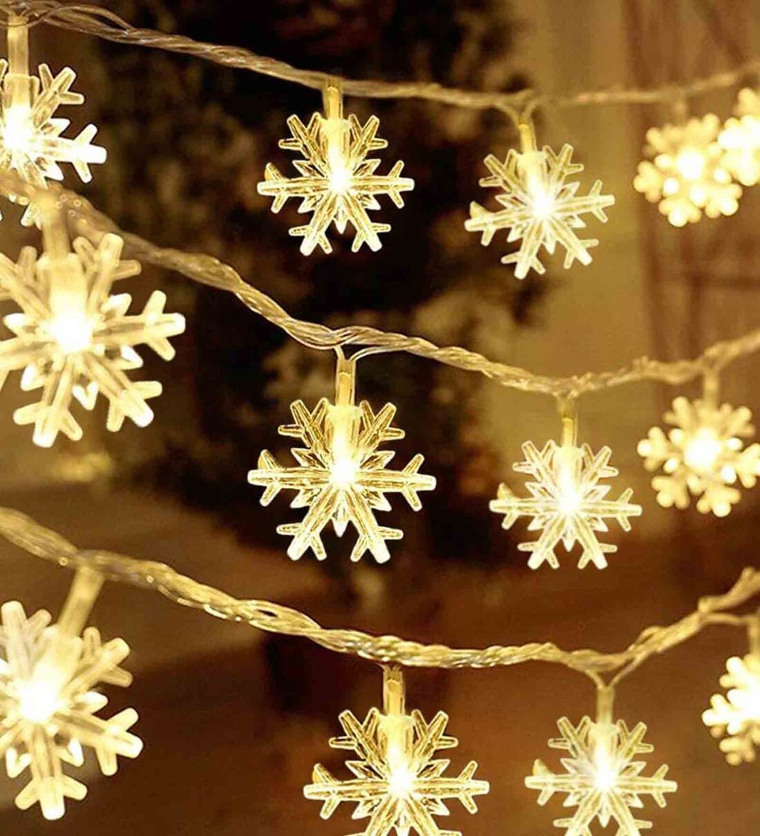 Bezalel White and Yellow 3 Meter LED String Light, By The Purple Tree