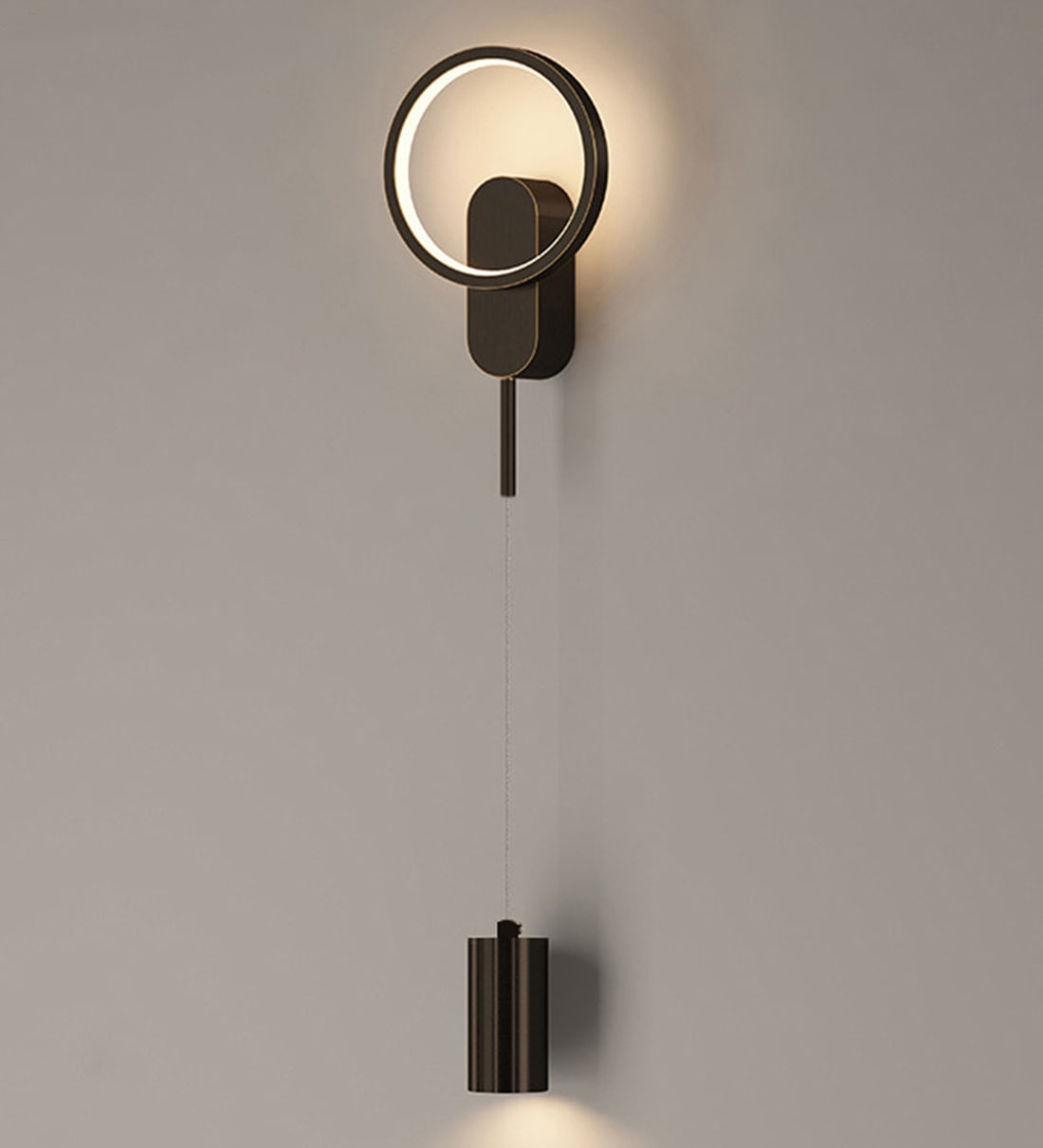 Ellie Black Aluminium LED Wall Lights, By Smartway Lighting