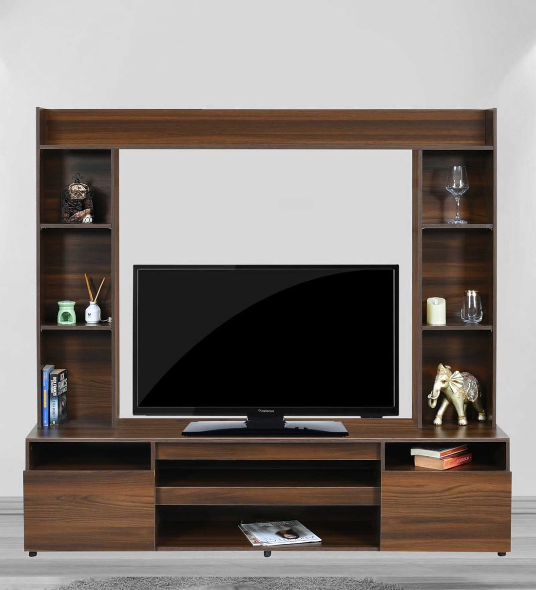 Walton TV Units in Natural Finish, By @home