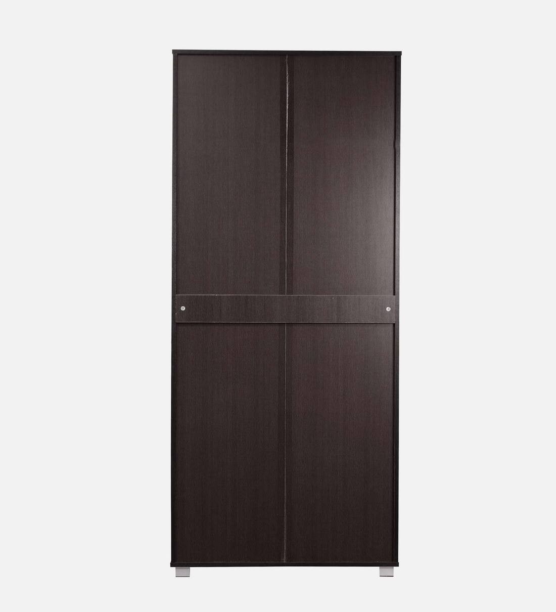 Shou 2 Door Wardrobe in Wenge Finish, By Mintwud from Pepperfry