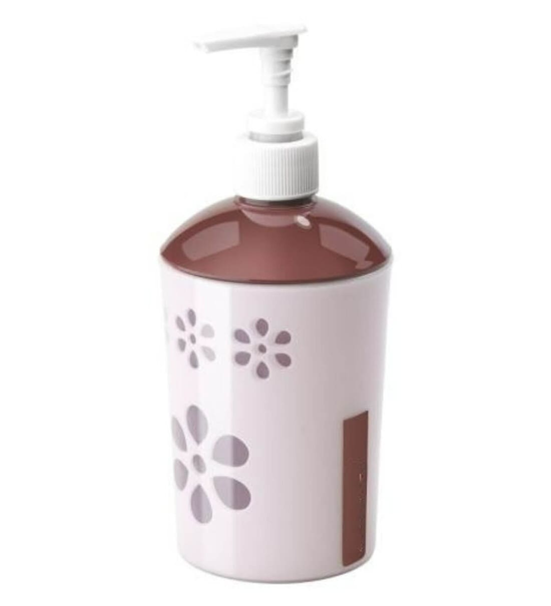 Fantasy Dark Brown Plastic Bath Accessory Set (Set of 2),Share By Regalo