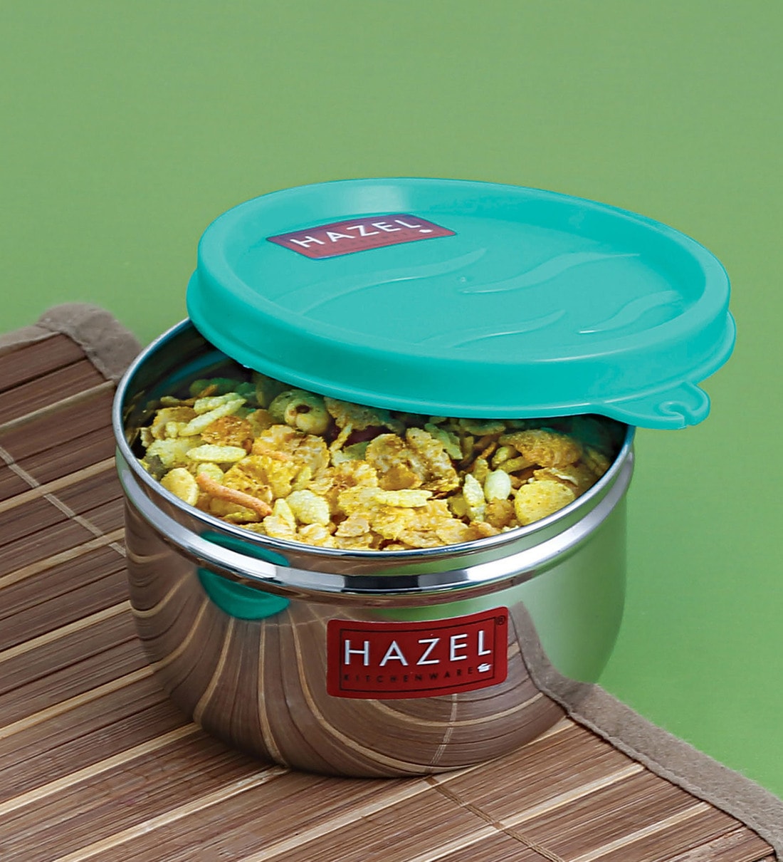 Stainless Steel 250 ml Silver Storage Container,Share By Hazel