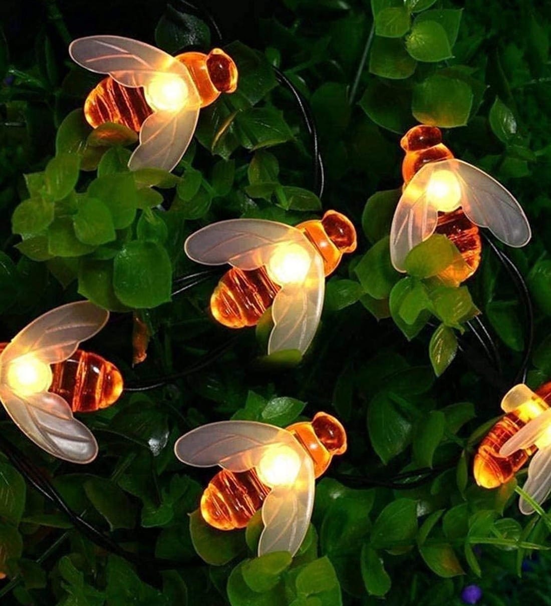 4 Mtrs 20 Honeybee Warm White Battery Operated LED String LightShare By Sinoman