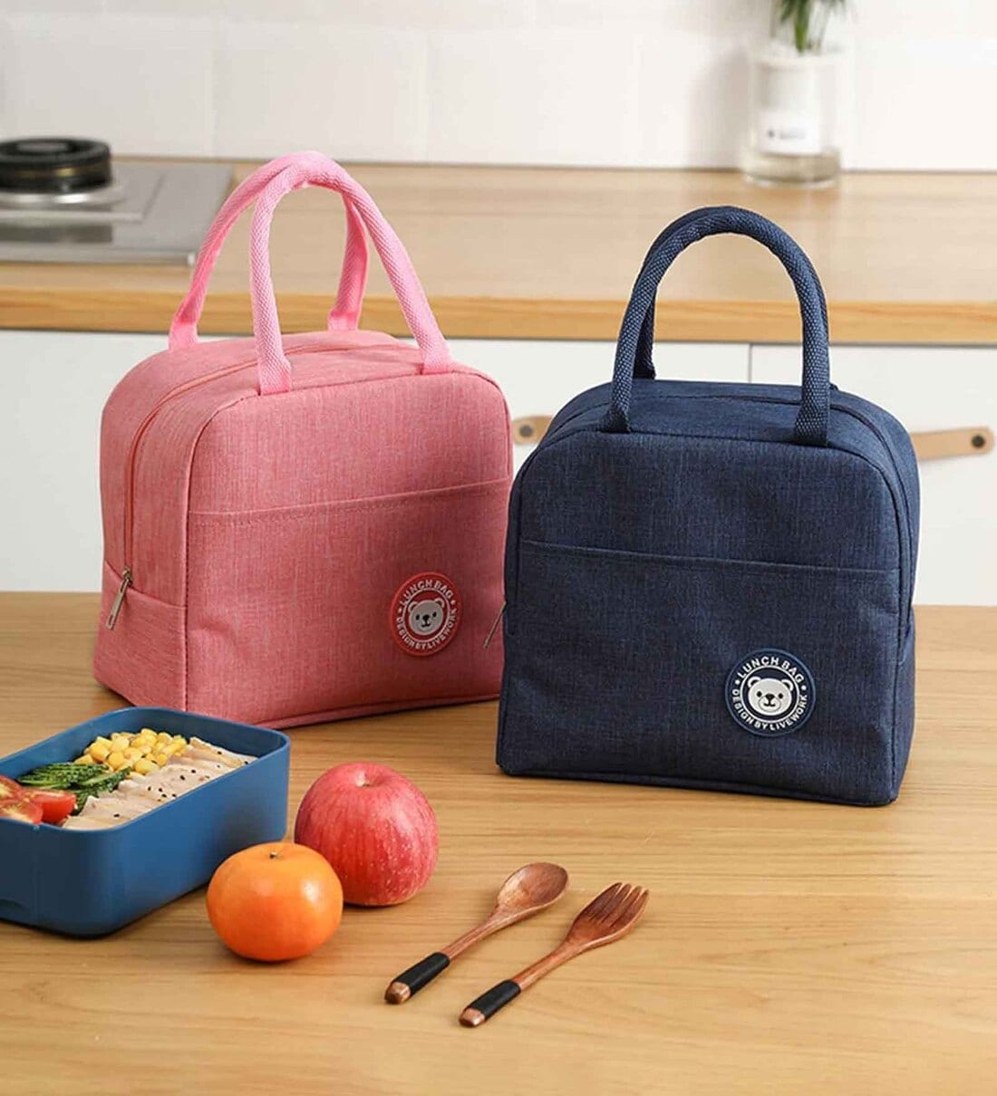 Insulated Assorted Lunch Bag (1Pc)Share By MFD Home Furnishing