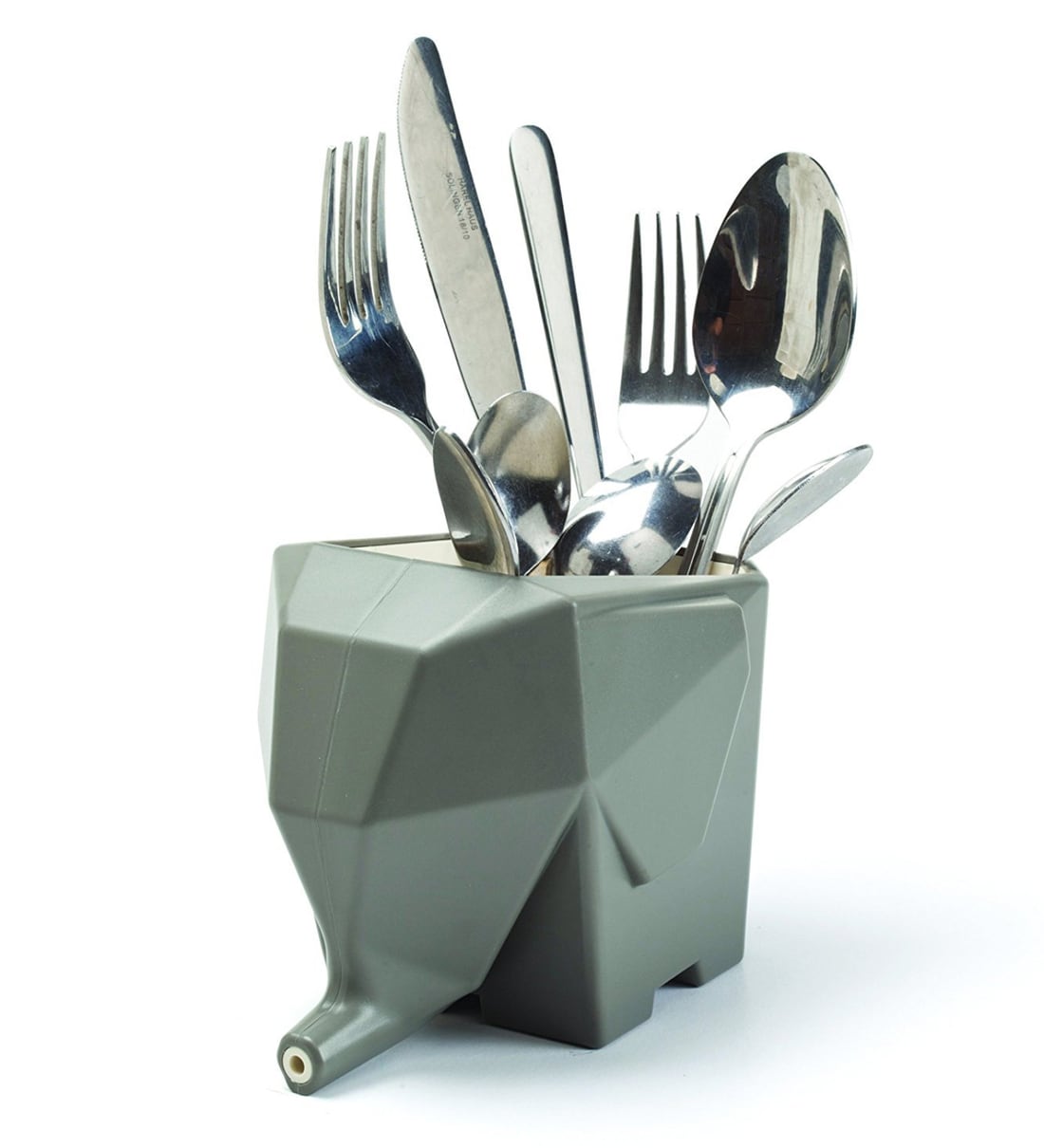 Plastic Elephant Cutlery Holder (Assorted)Share By The Quirk Box