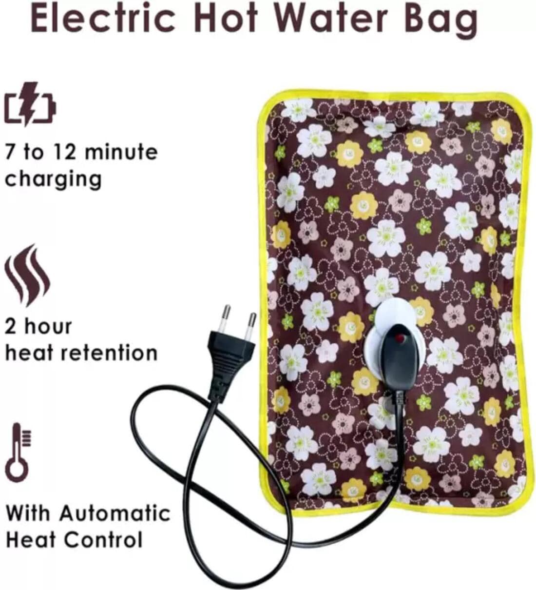 Warm Gel Heating Pad 1000 ml Hot Water Bag (Assorted)Share By 5 Needs