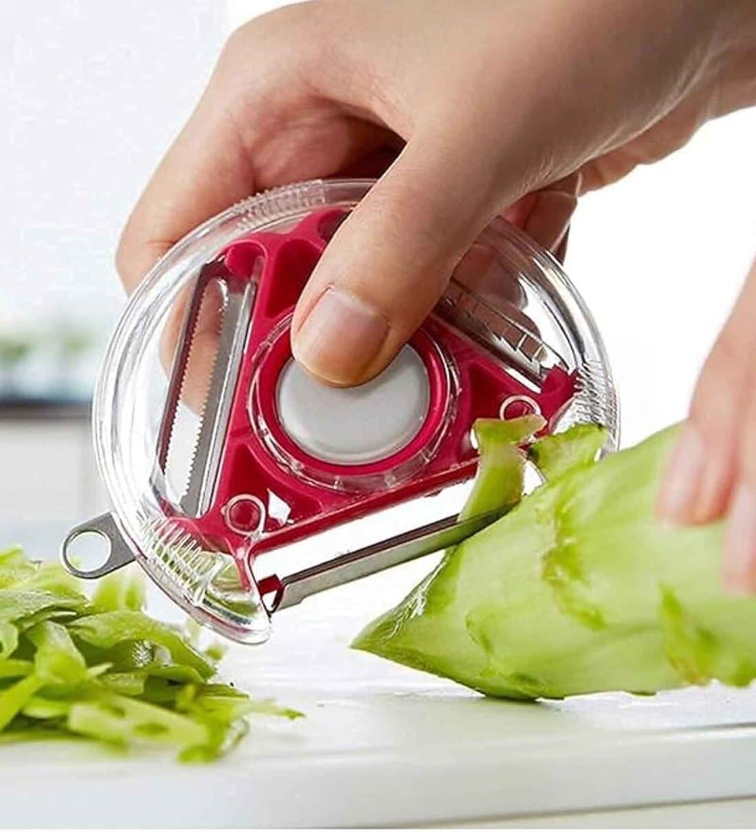 3 in 1 Stainless Steel Vegetable Peeler Shredder SlicerShare By Wens
