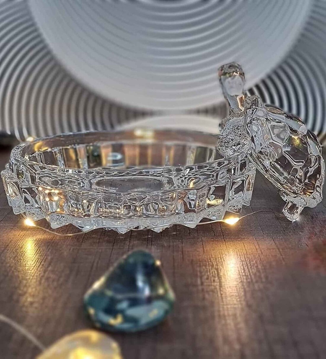 Crystal Tortoise Transparent Glass Feng ShuiShare By VoiDrop