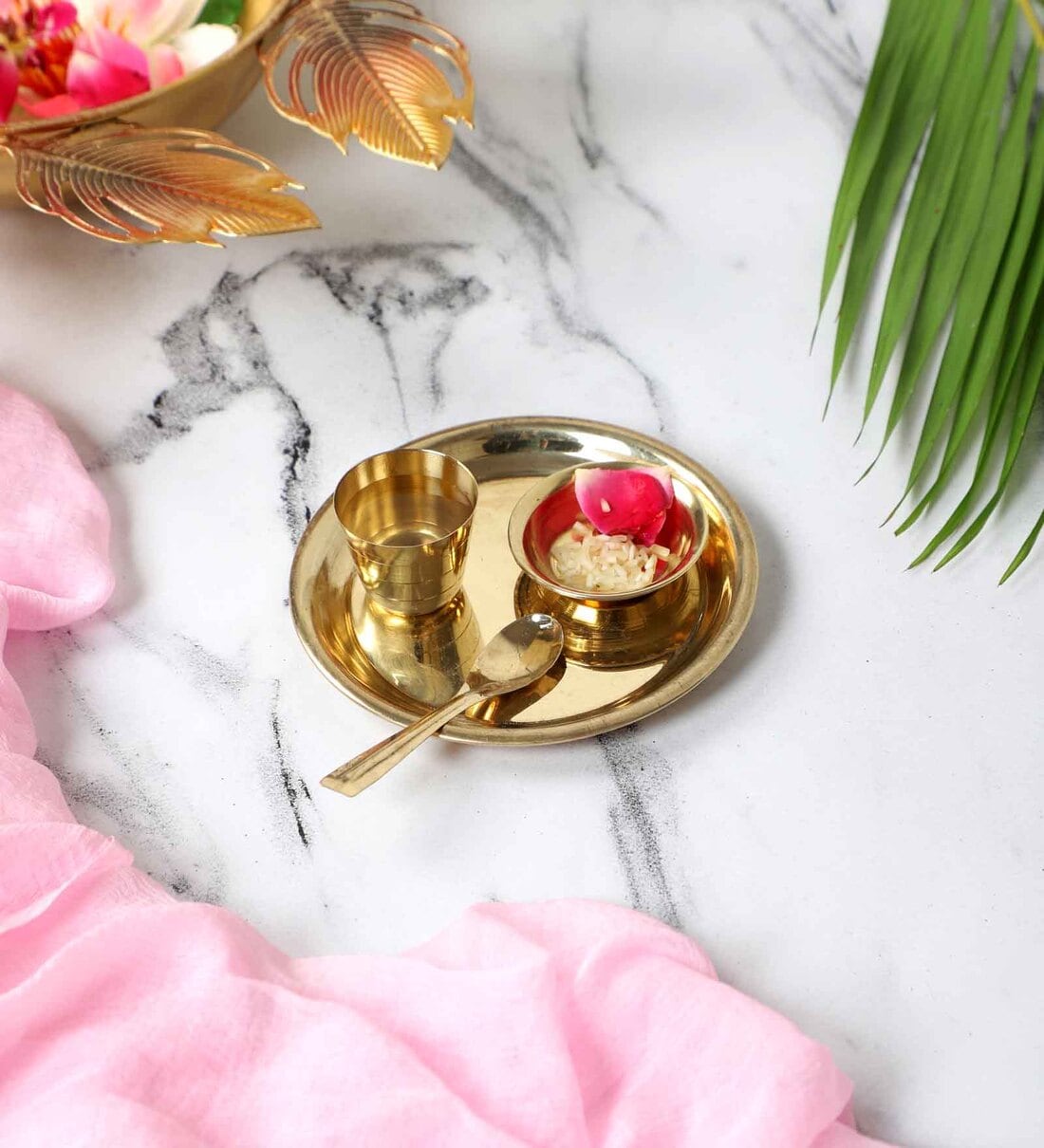 Small Bhog Thaal Set of 5Share By Amaya Decors