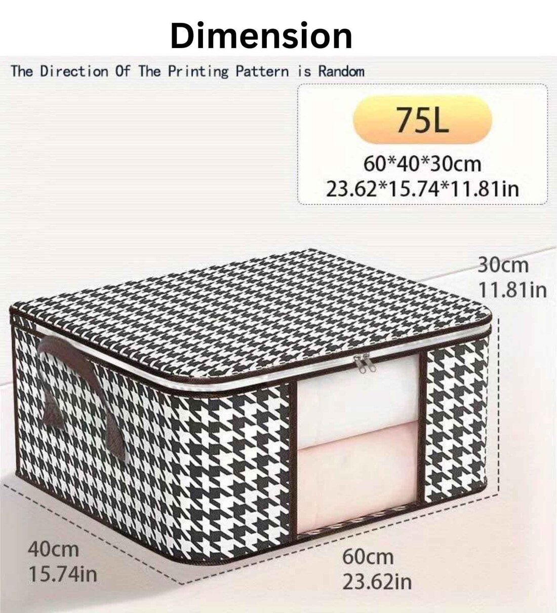 75 ltr Clothes Storage BagShare By Regalo