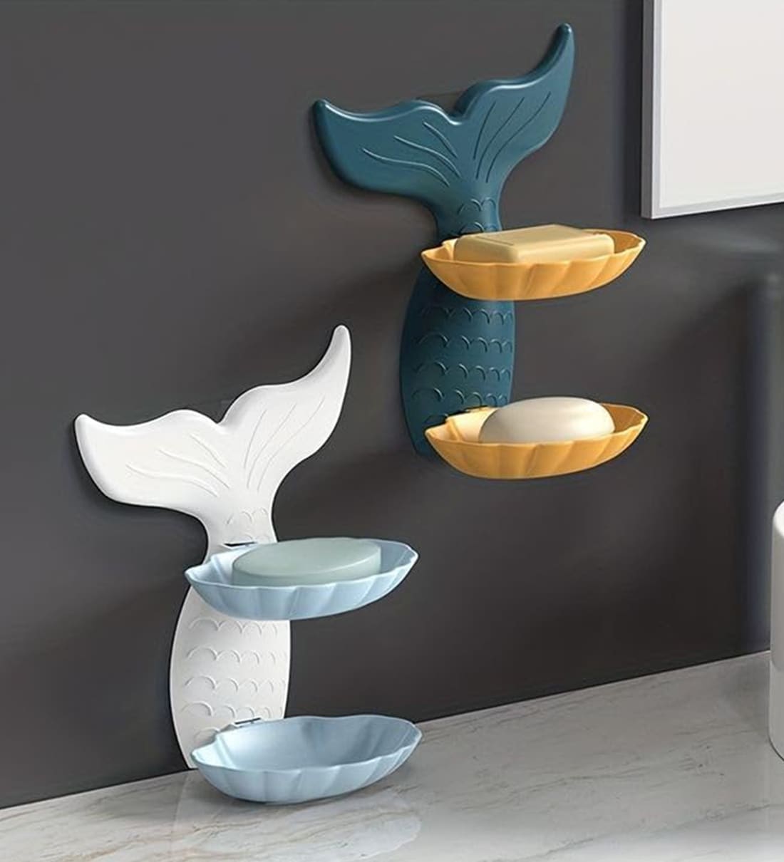 Assorted Double Layer Soap TrayShare By Wens