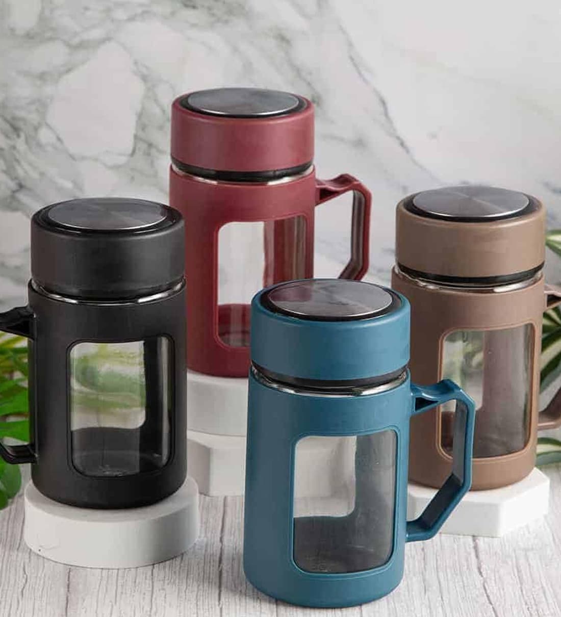 500ml Glass Travel MugShare By Utility jet