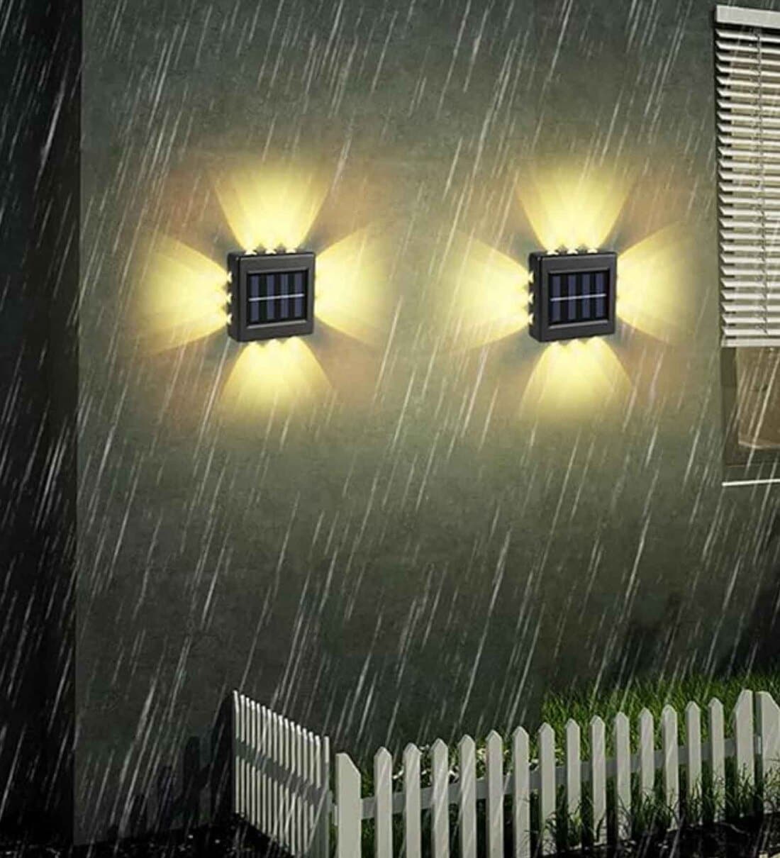 LED Waterproof Solar Fence LightShare By 5 Needs