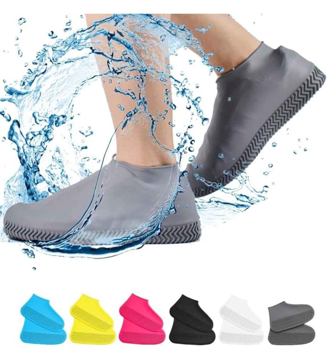 Silicone Waterproof Shoe Covers PairShare By 5 Needs
