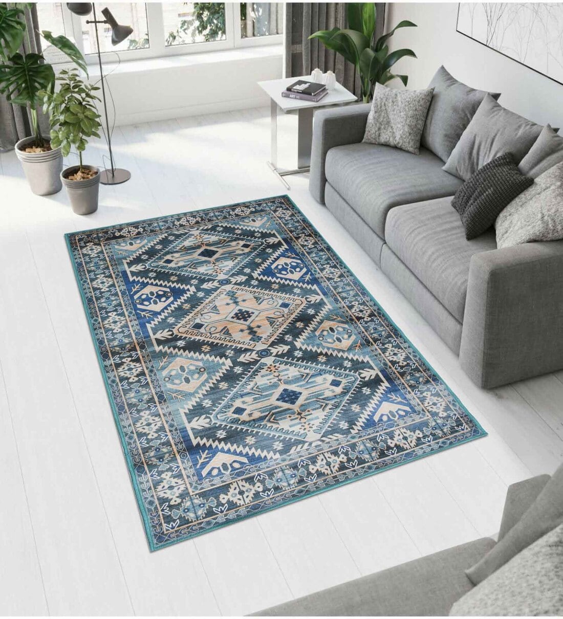 Velvet 4 X 2 Feet Machine Made Persian CarpetShare By Maa Home Concept