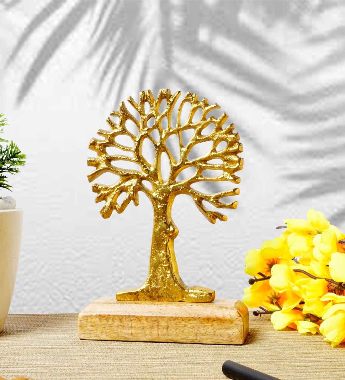 Tree Of Life Decor Showpiece  GoldShare By Purestory