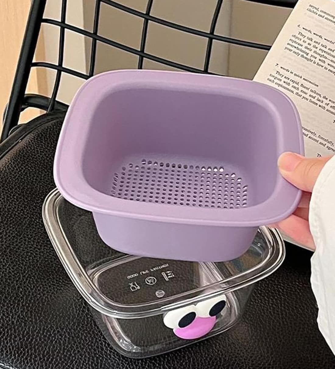 400 ml Cute Bowl with StrainerShare By Wens