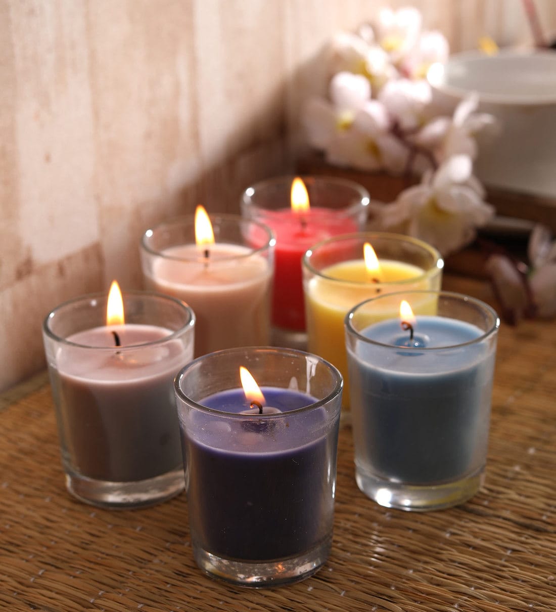 Set of 6 Scented CandlesShare By Hosley