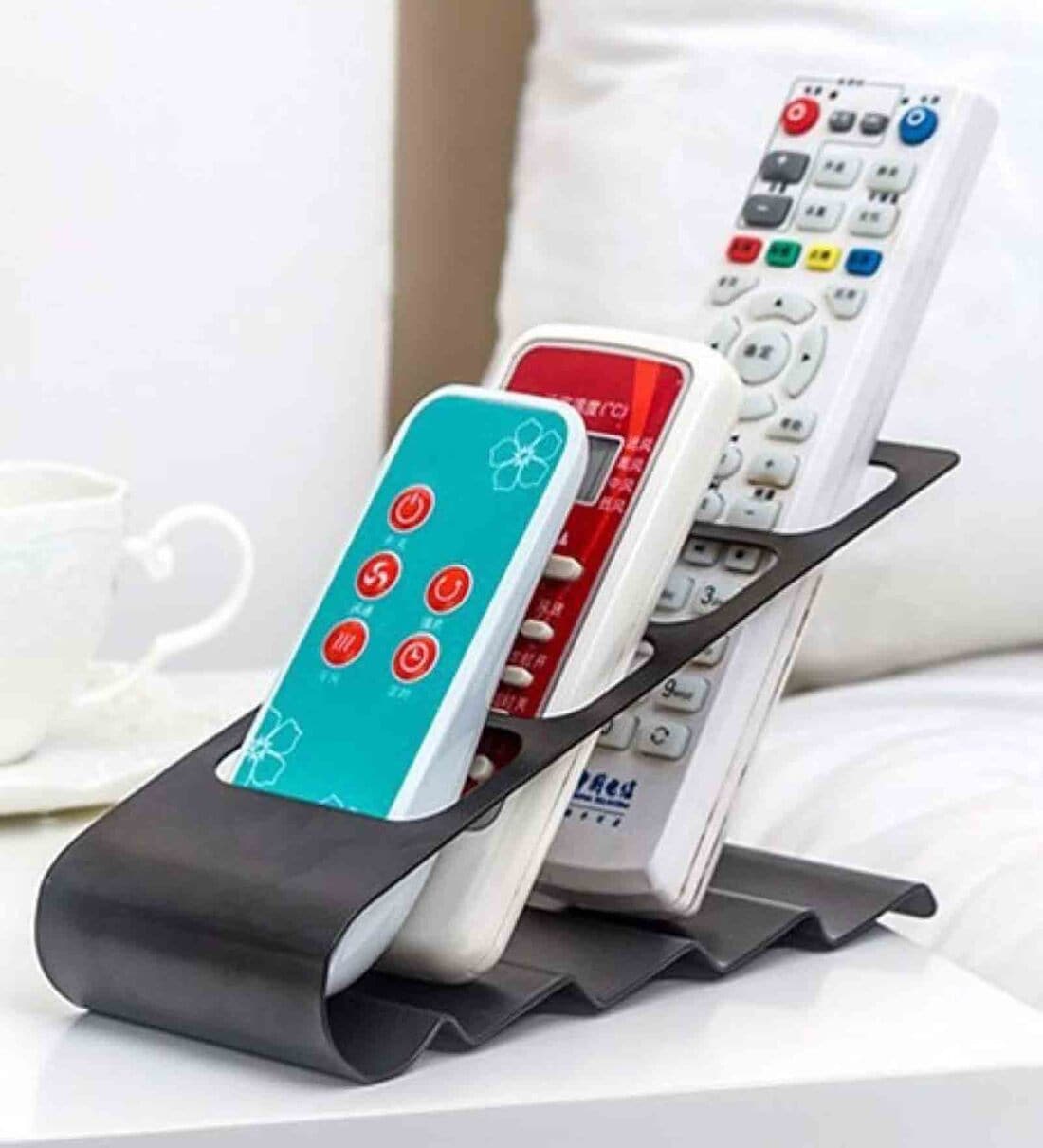 Black Metal Remote HolderShare By The Quirk Box