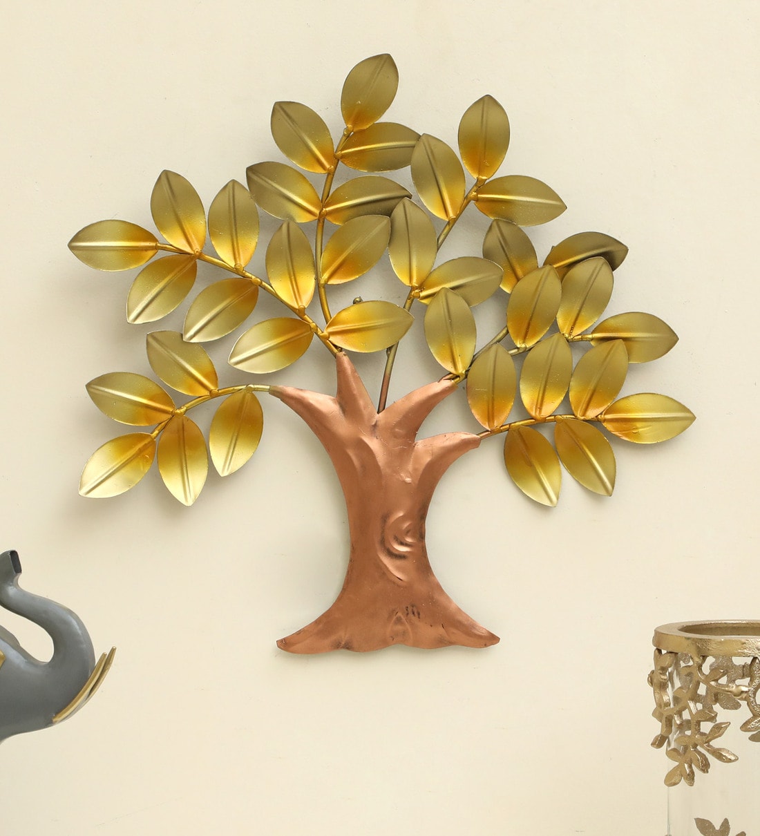 Mihir Iron Multicolour Metal Wall ArtShare By Vedas
