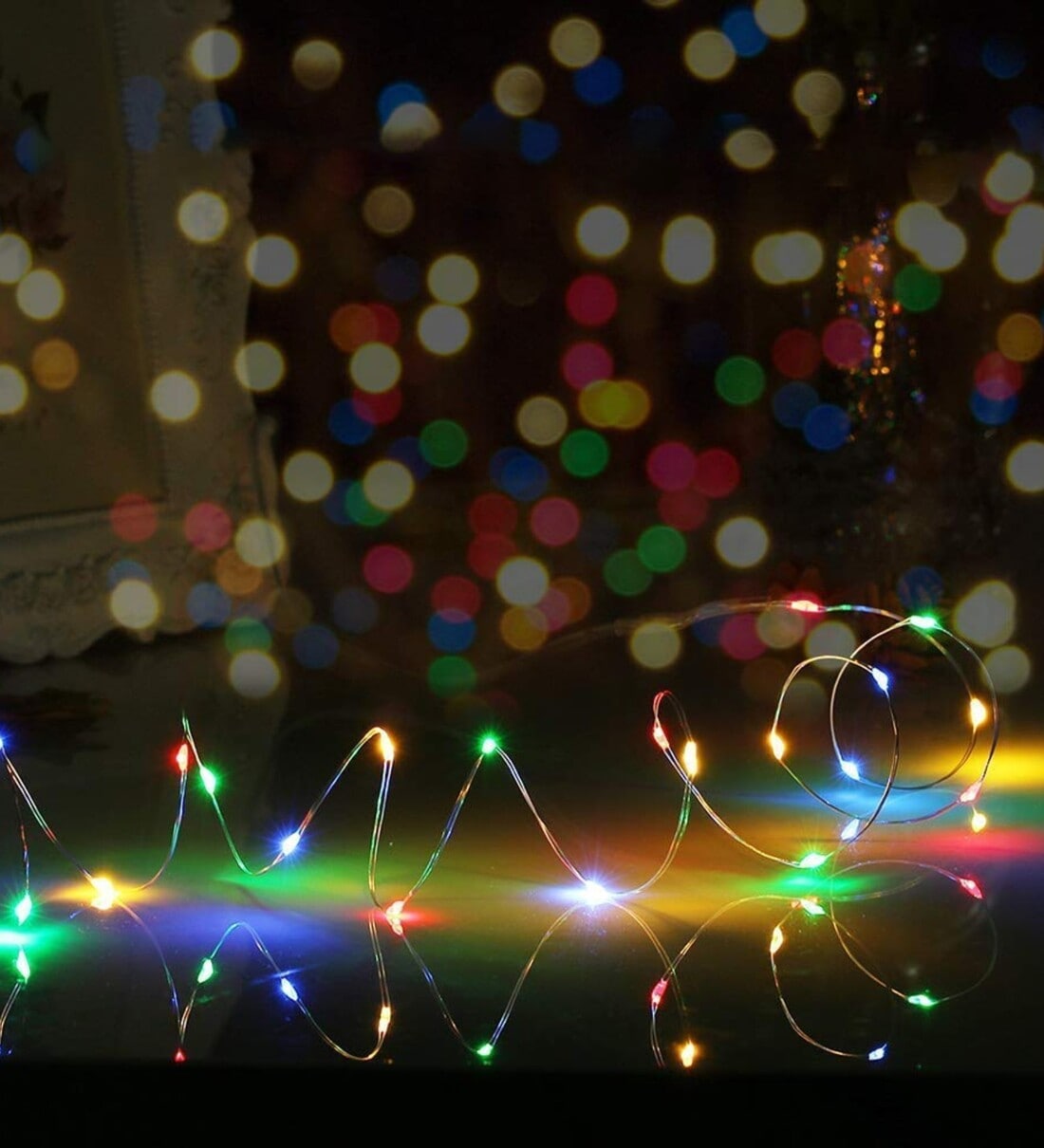 Multicolour 5 Mtrs (50 LED) USB Operated LED String LightShare By Mansaa