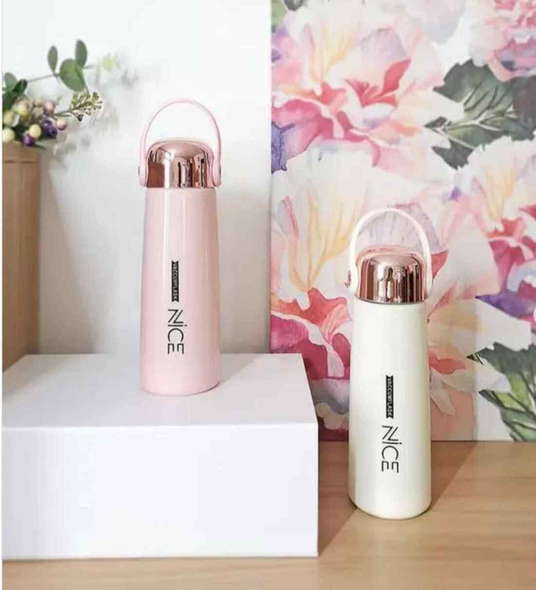350 ml Leak-Proof Airtight Water Bottle with Inner Glass and Outer Plastic Layer (Assorted Colors)Share By 5 Needs