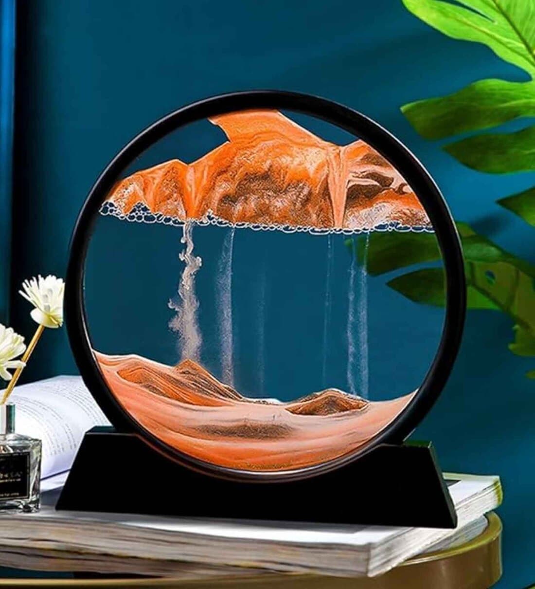 7 Inch 3D Sand Art LED Showpiece (Assorted)Share By DecorativeRay