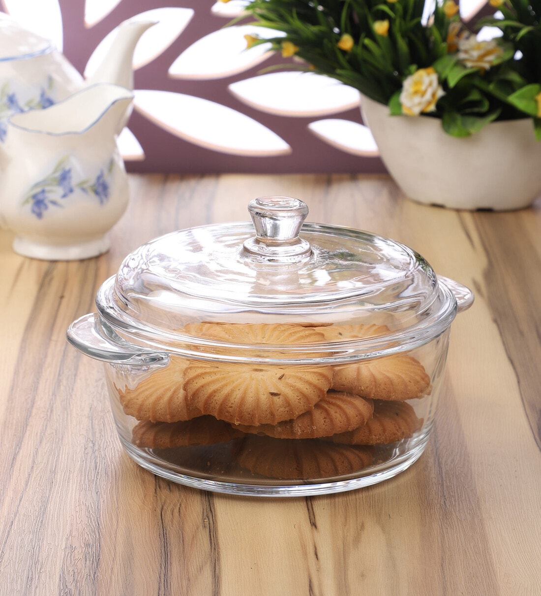 Blazed Glass 1 Ltr Baking Dish with LidShare By Ceradeco