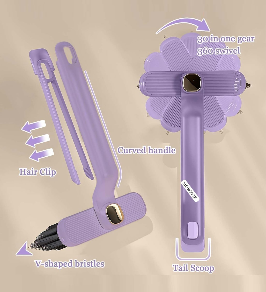 Multifunctional 360 Rotating Crevice Cleaning Brush (Assorted)Share By Wens