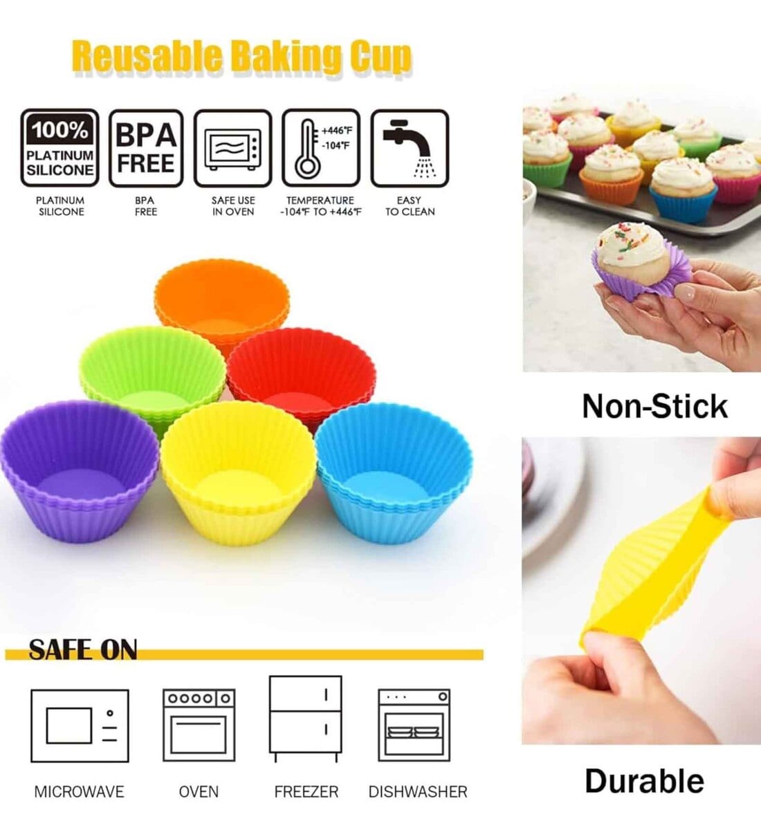 Silicon Cupcake MouldShare By The Quirk Box