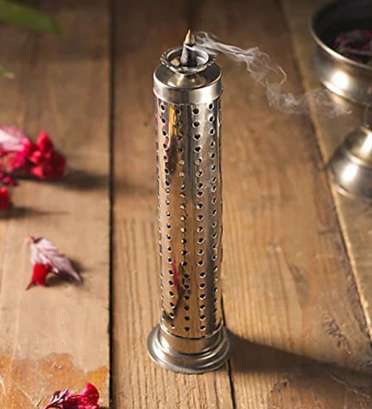 Dhoop Agarbatti Stand Stainless Steel Incense HolderShare By Fashion Bizz