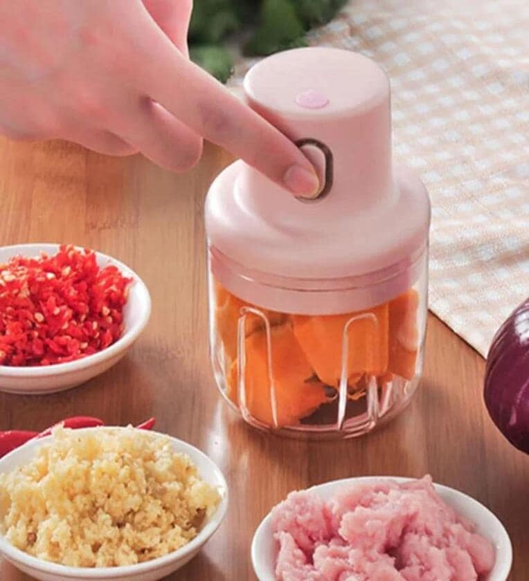 Portable 250 ml Electric Mini Chopper with USB ChargingShare By Fashion Bizz