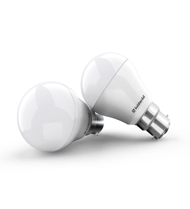 9 W Standard B22 LED Bulb (White)Share By Goldmedal