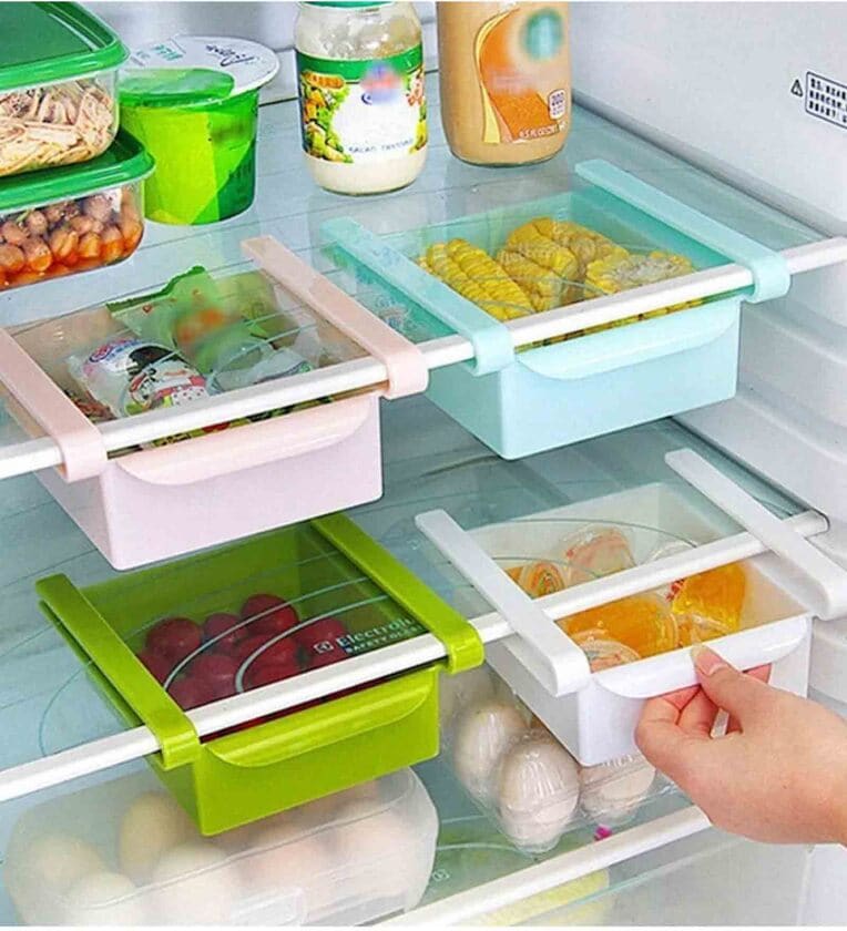 Assorted Fridge Tray Adjustable OrganizerShare By The Quirk Box