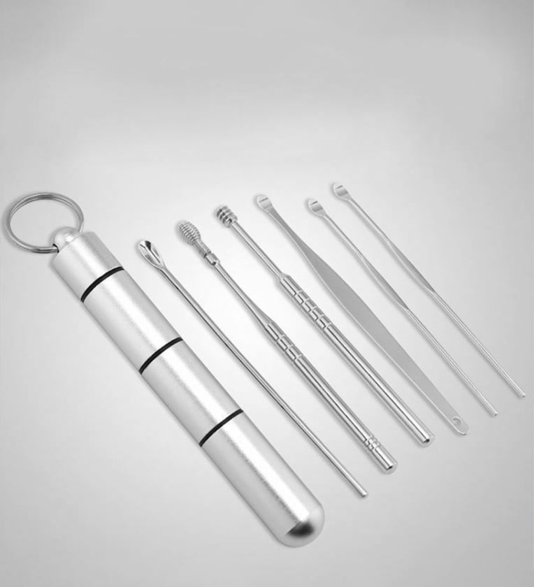 Ear Wax Removal Kit- Set of 6 ToolsShare By The Quirk Box