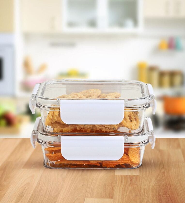 SoFresh Rectangular Containers 300ML (2pcs Set)Share By Steelo