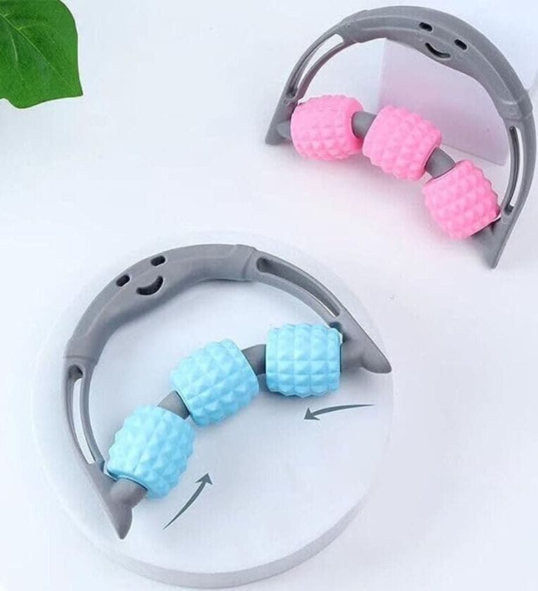 Assorted 3-Wheel Trigger Point Roller MassagerShare By Regalo