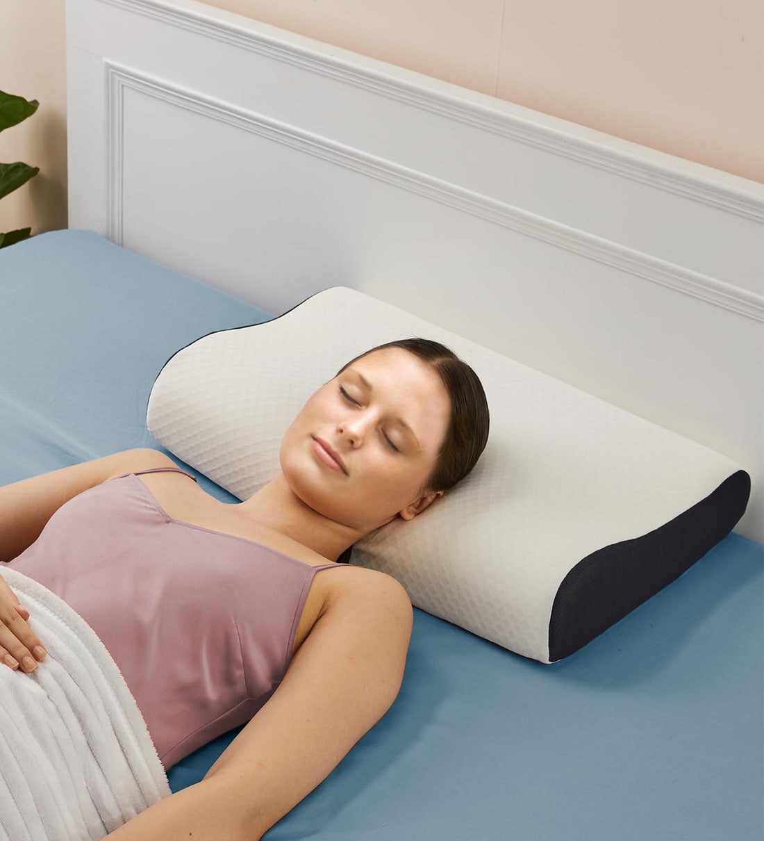 Dwell Cervical Contour 20 x 12 Inch Memory Foam PillowShare By Casacraft from Pepperfry