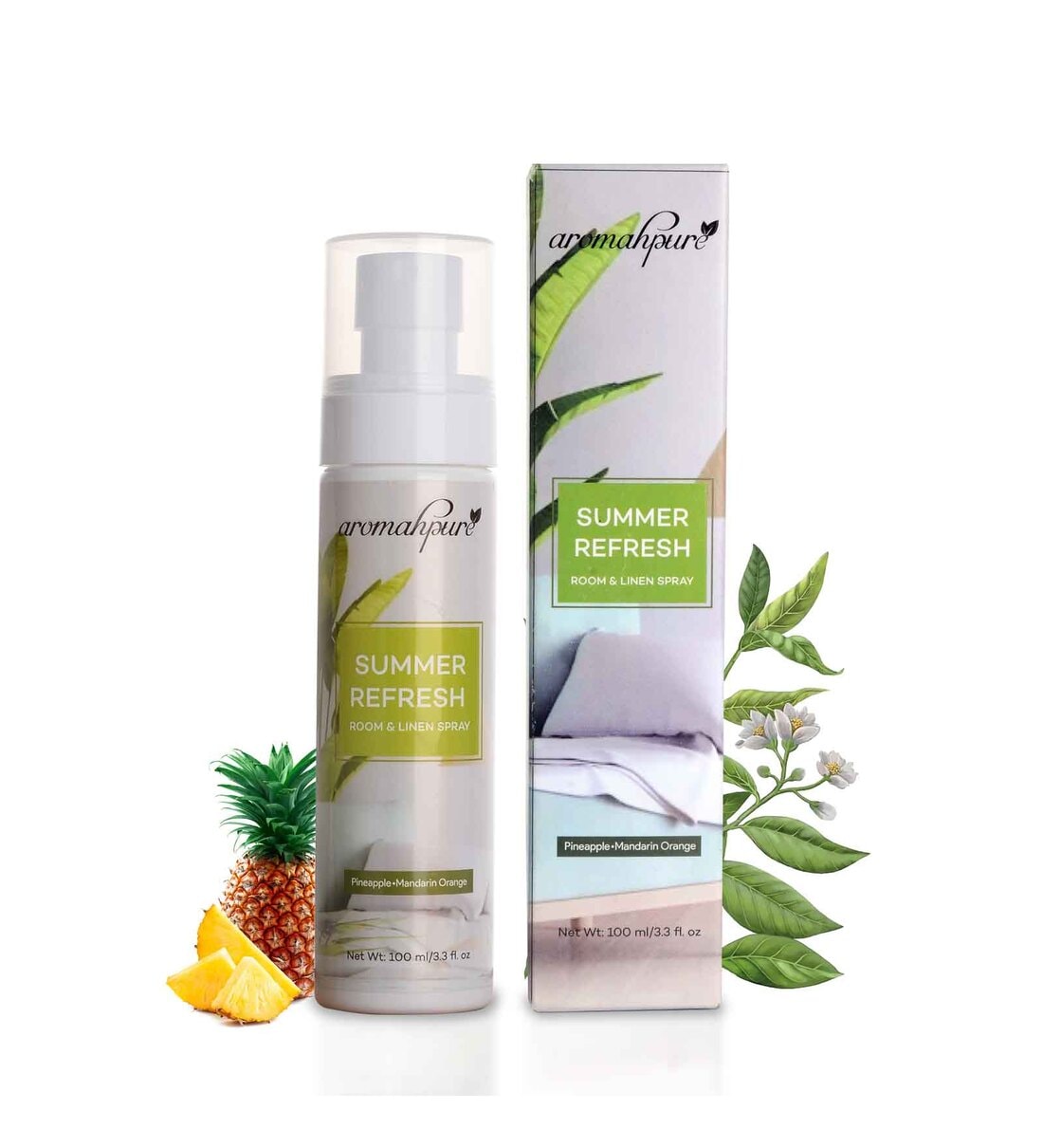 Linen Spray Summer Refresh Home Fragrances 100 MlShare By Aromahpure