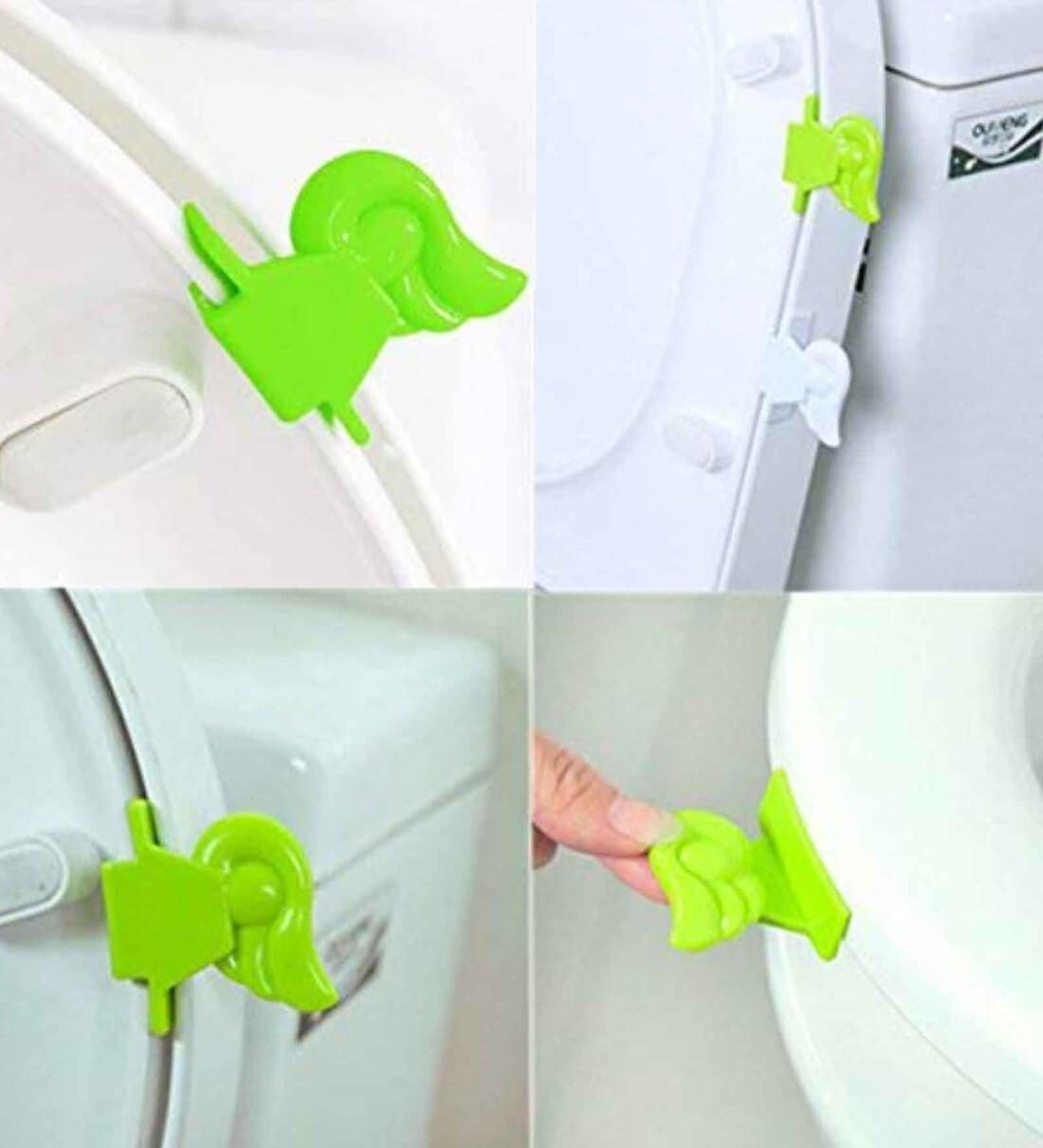 Set of 3 Toilet Seat LifterShare By The Quirk Box