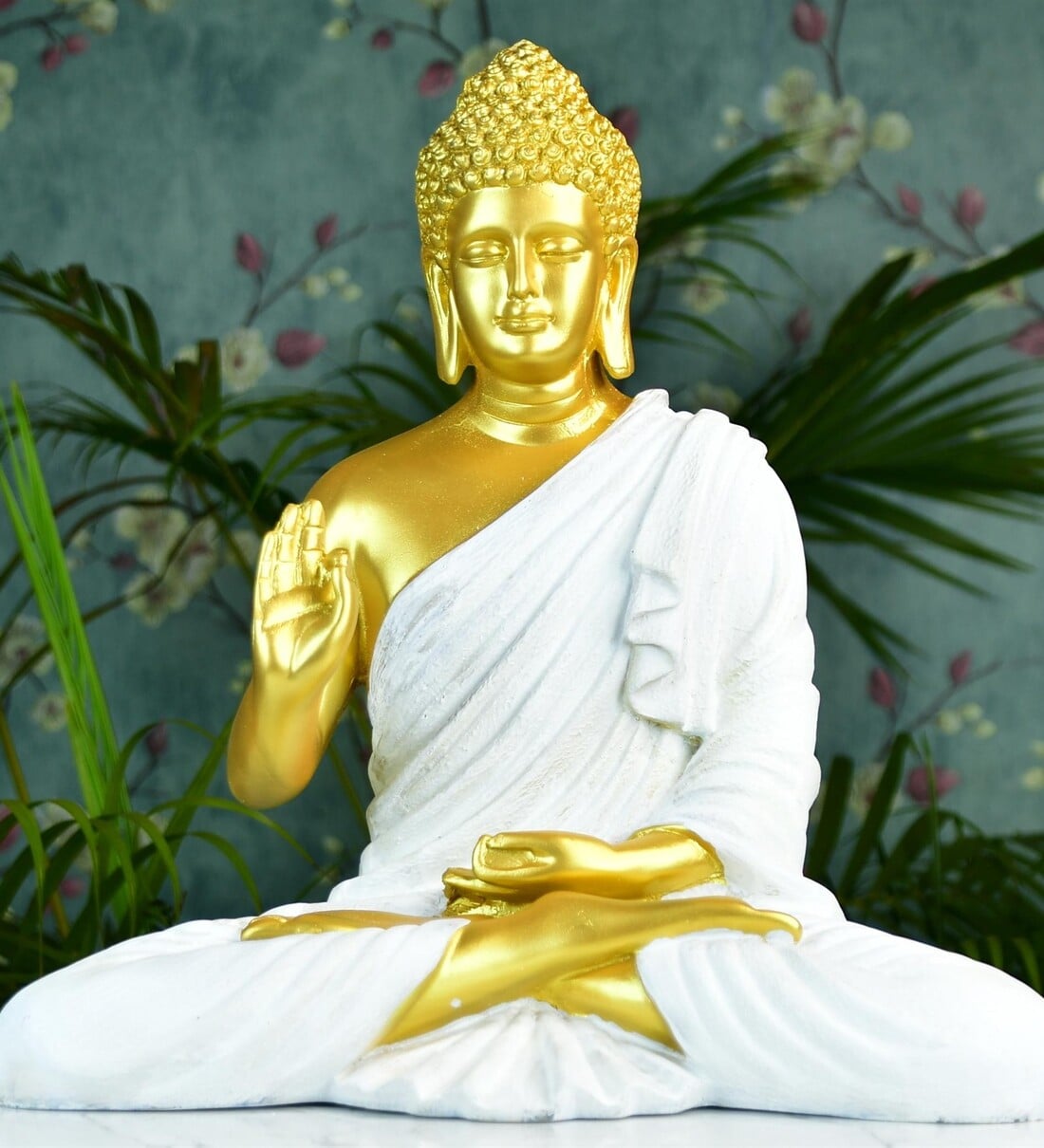 Resin Gold Buddha DecorShare By Sowpeace