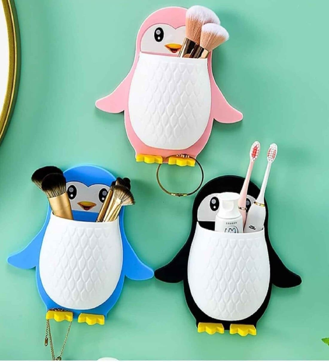 Assorted Penguin Multipurpose Holder (1 Pc)Share By 5 Needs