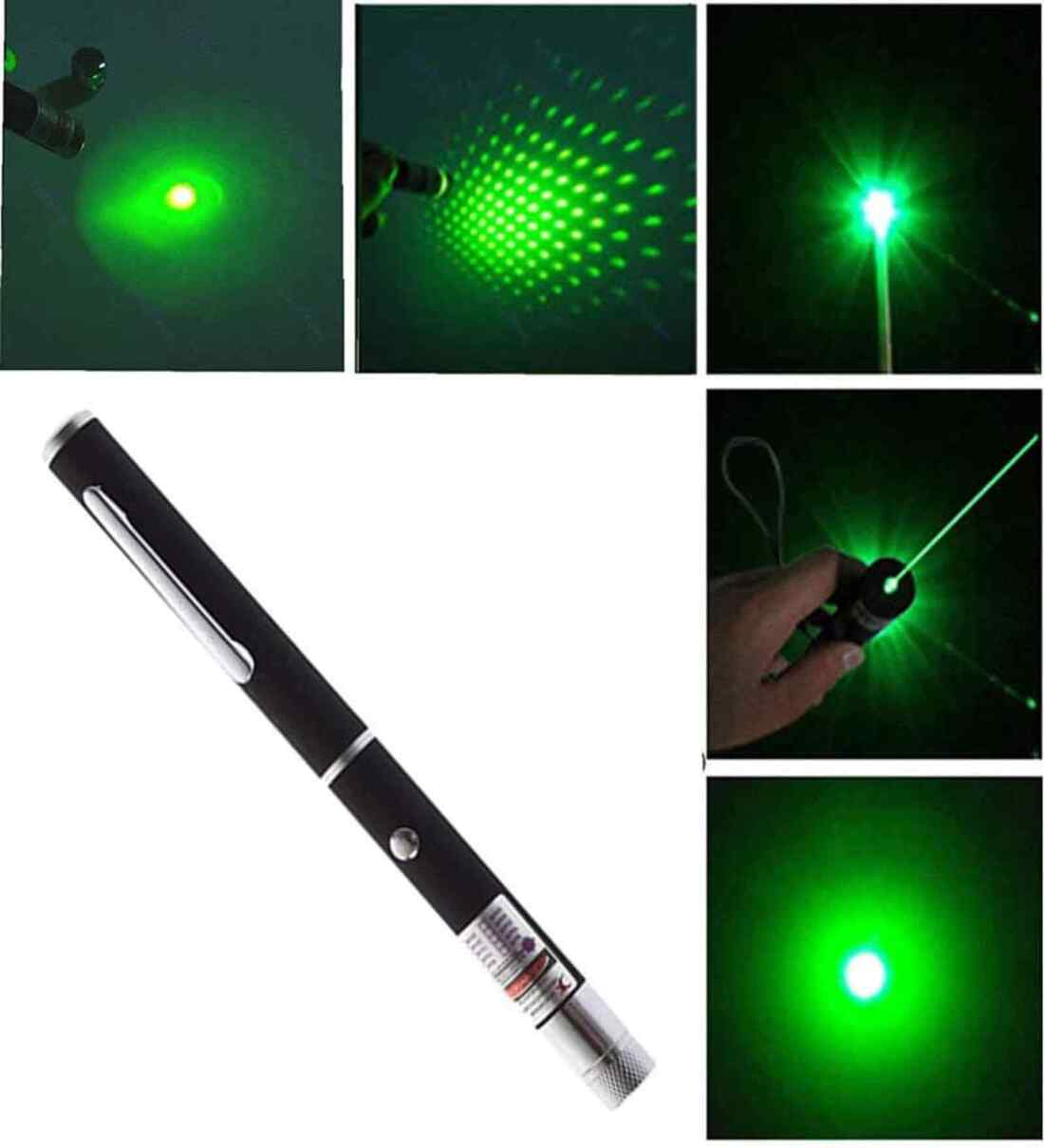 5Mw 650Nm Ultra Powerful Green Laser Pointer Pen Beam LightShare By 5 Needs