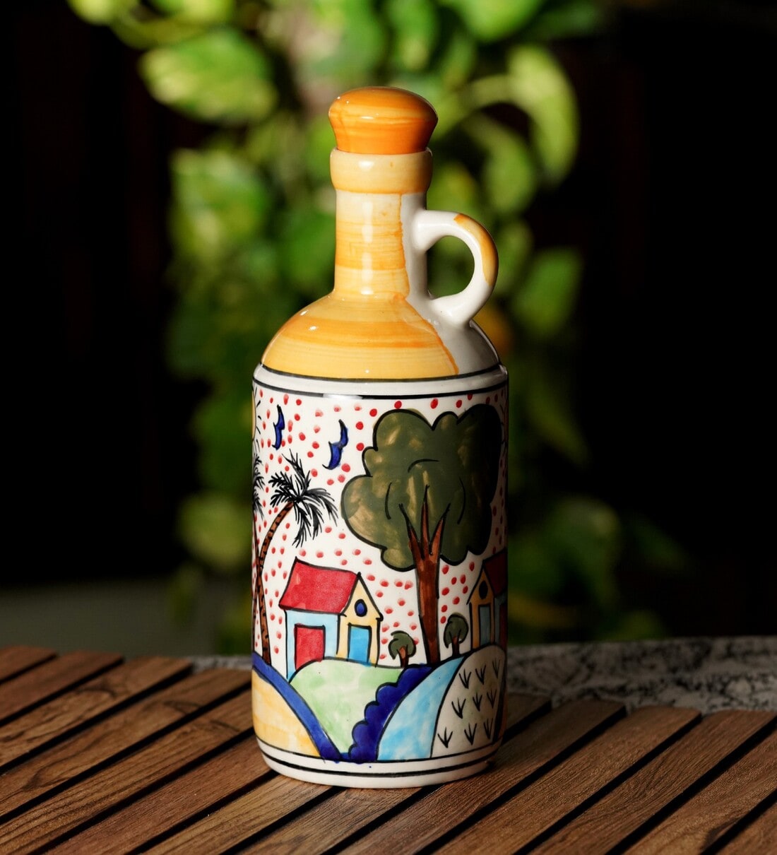 Yellow Ceramic 1ltr Oil dispencerShare By Freakway