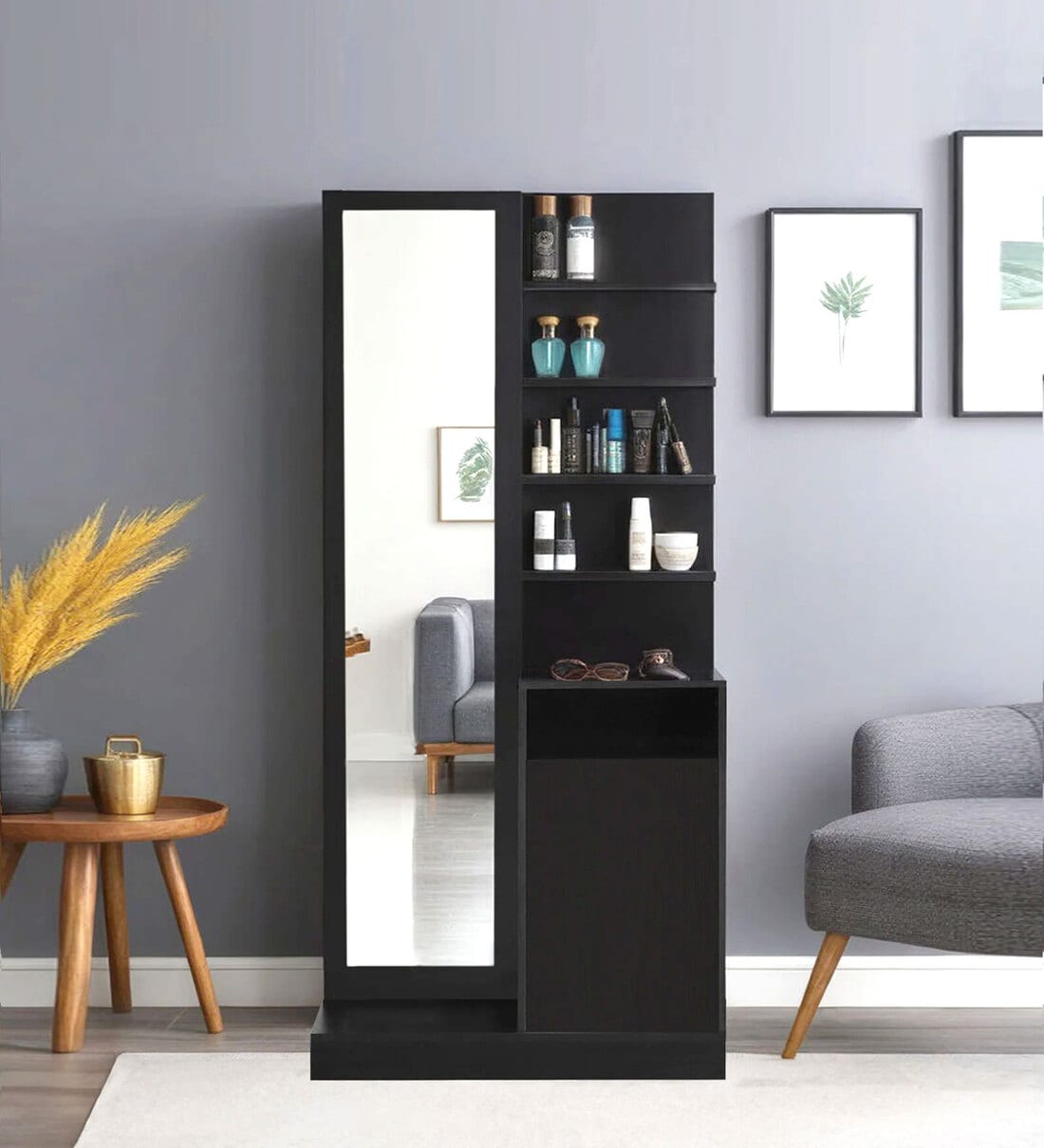 Maya Dressing Unit In Wenge FinishShare By Mintwud from Pepperfry