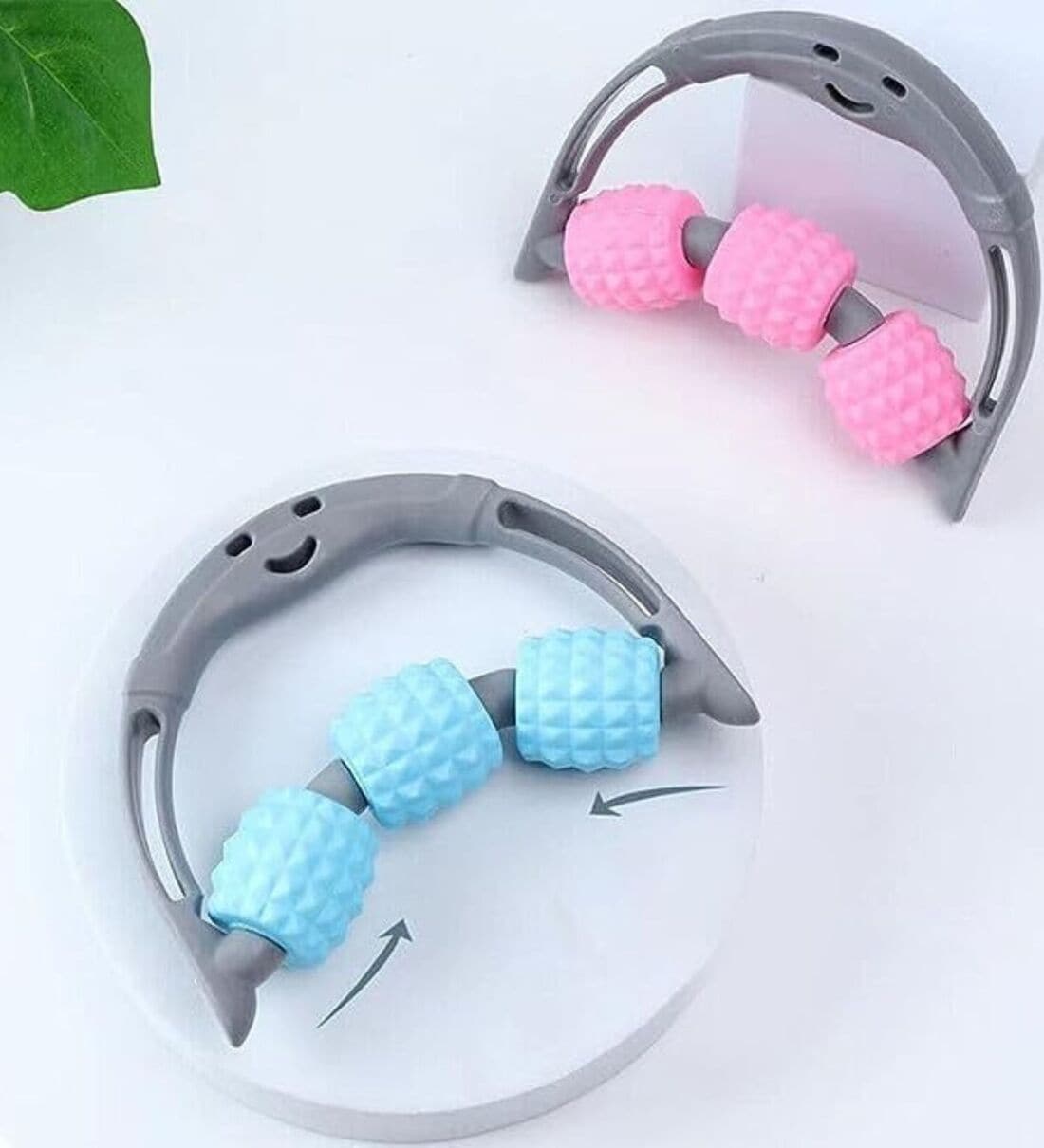 Assorted 3-Wheel Trigger Point Roller MassagerShare By Regalo
