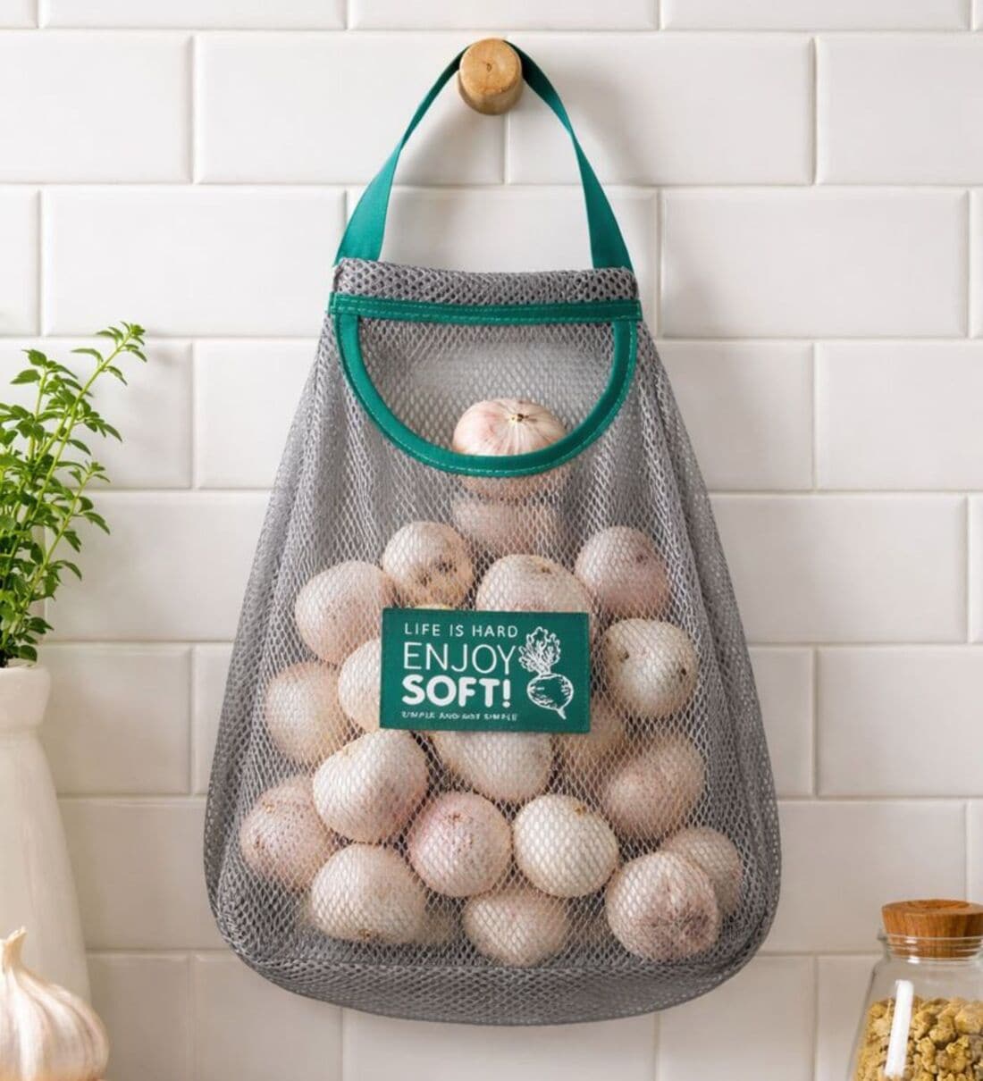 Reusable Vegetable Mesh Bag Share By Regalo