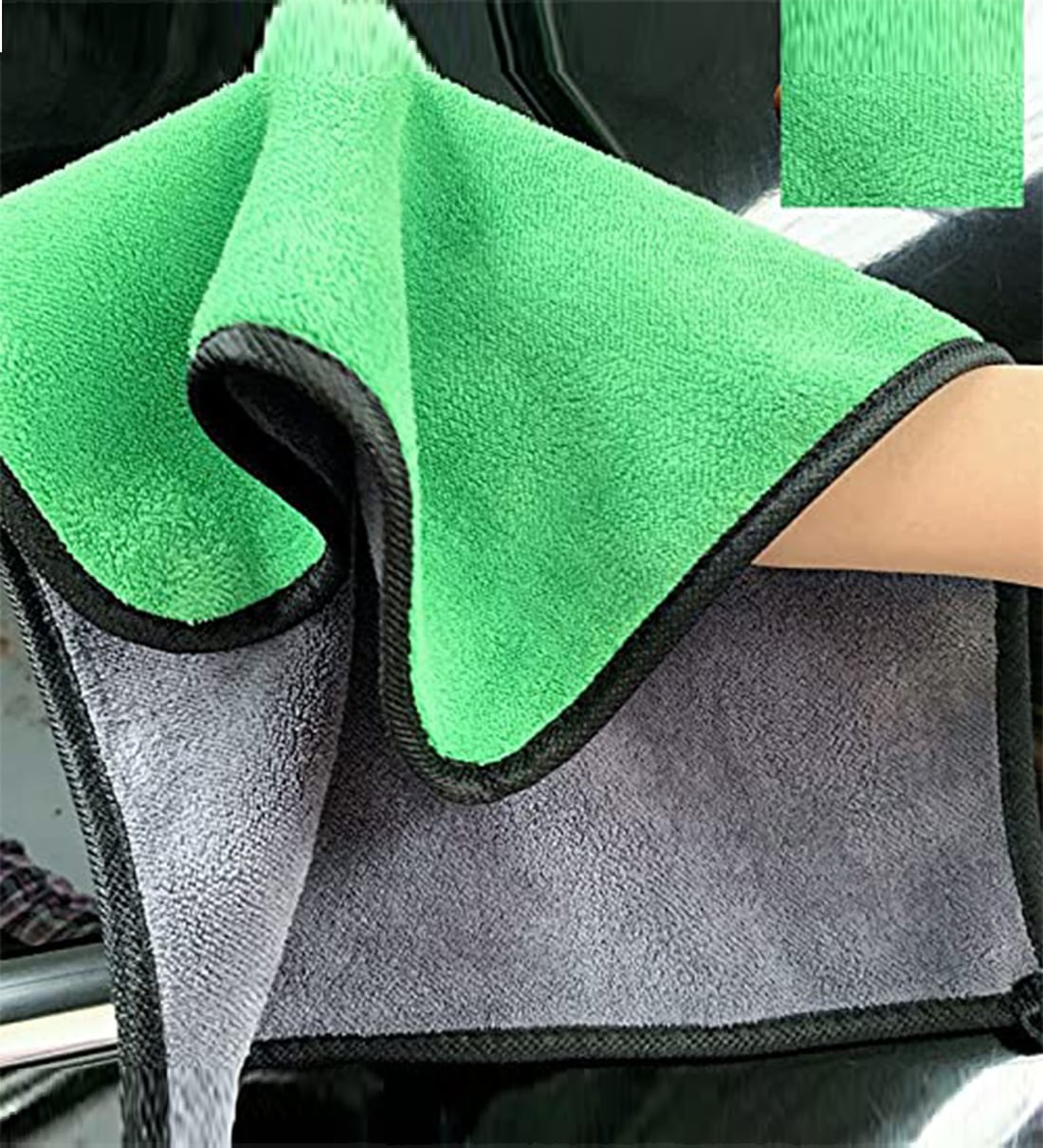 Assorted Color Micro Fiber Cleaning Cloth Multi Purpose Hand TowelShare By Wens